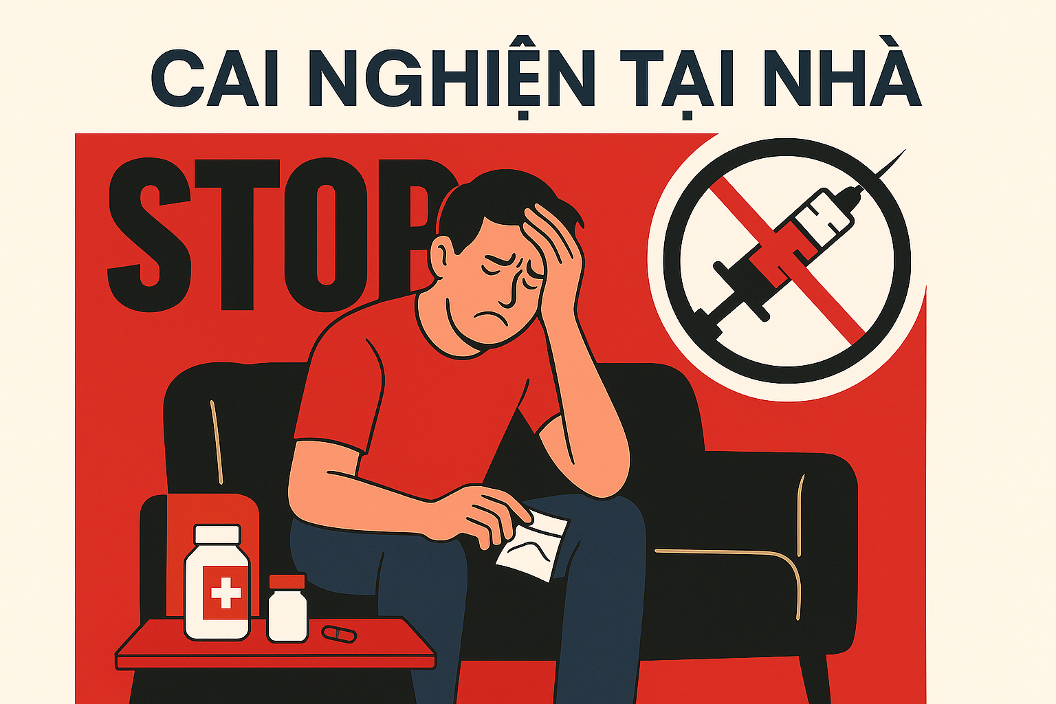 Cai nghiện ma túy tại nhà: Giải pháp riêng tư nhưng tiềm ẩn nhiều rủi ro